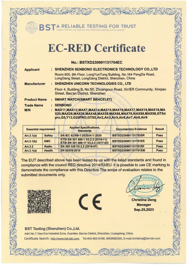 SENBONO 2024 MAX18 Men Smartwatch AMOLED1.43inch 466*466 HD Big Screen BT Calls Gesture Control AI Voice Sports Smart Watch Men