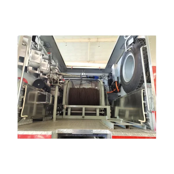 NHM55225500TCJ Direct Electric Drive Integrated Logging Truck for Oilfield Work Intelligent Grids Electric Drive Equipment