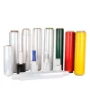 Yalanpack Logo Color Stretch Film Plastic Wrapping Roll Print Packaging Free Transparent Moisture Proof Soft Lldpe Stretch Wrap Casting