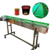 Industry Chain Conveyor Flat Top Belt Conveyor for Food Beverage Delivery Heat Resistant Farm Mining Applicable Industry Chain Conveyor Flat Top Belt Conveyor for Food Beverage Delivery Heat Resistant Farm Mining Applicable