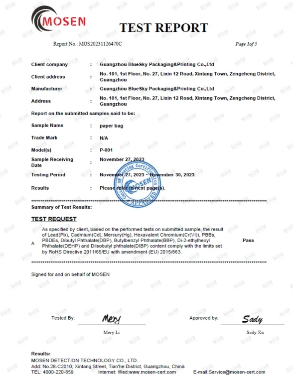 Personalized Die-Cut Handles Tote Paper Bags Pink Die Cut Handle Shopping Paper Bag Die-Cut Make up Paper Bags