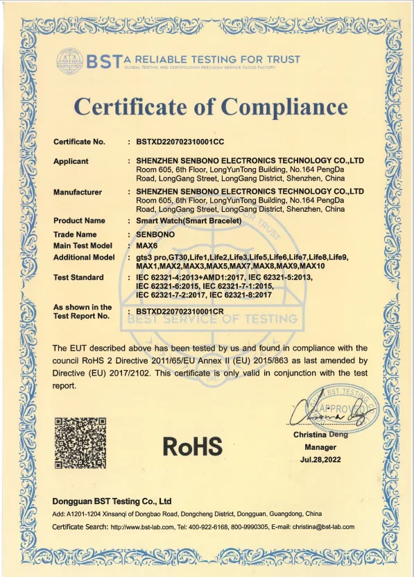 SENBONO 2024 MAX18 Men Smartwatch AMOLED1.43inch 466*466 HD Big Screen BT Calls Gesture Control AI Voice Sports Smart Watch Men