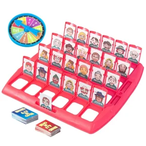 Custom Guess who I Am Parent-child Interaction Intellectual Thinking Training Toys Two-man Match Board Game Intelligence Game
