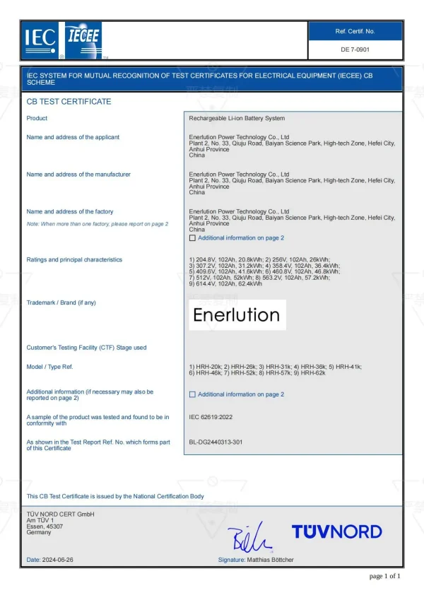 Renewable Energy Rack Lithium Battery | Compatible with Solar & Wind Systems