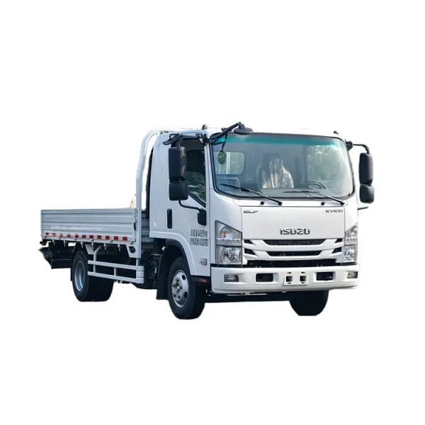 ISUZU ELF  Cargo Truck 4X2 Light Cargo Truck Diesel 120hp 3tons 4tons 5tons Mini Cargo Fence Truck High Quality for Sale