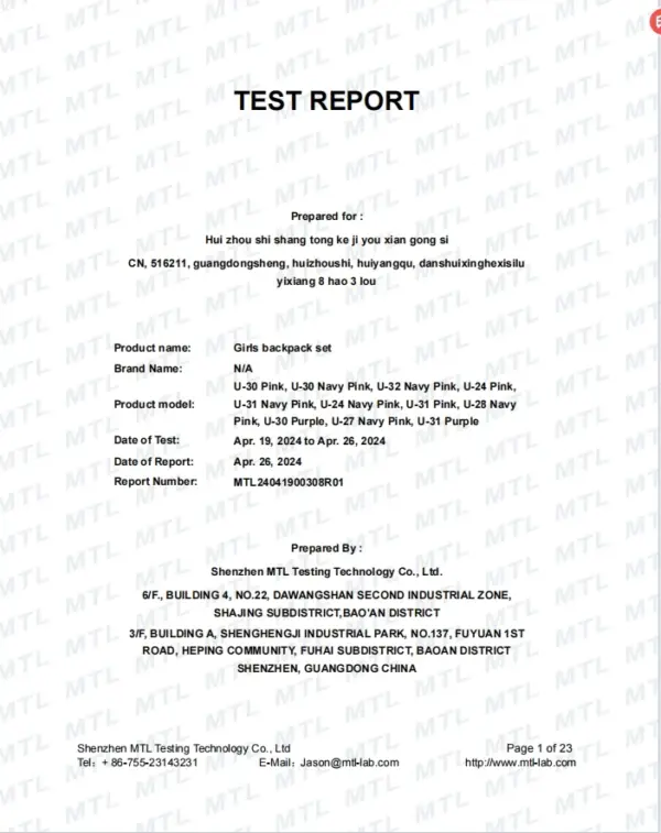 Multi-functional Waterproof 3PCS Bookbag Set for Primary School Students Cute Cartoon Schoolbags for Kids Girls Backpack