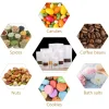Stand up White Kraft Paper Reclosable Ziplock Plain Heat Sealable Food Packaging Doypack Pouches Bags With Matte Window