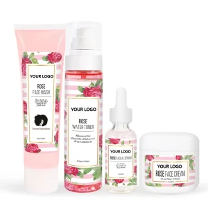 Cosmetics Beauty SkinCare Products Organic Natural Rose Face Jelly Cleanser Water Toner Serum Moistrizer Cream Skin Care Set Cosmetics Beauty SkinCare Products Organic Natural Rose Face Jelly Cleanser Water Toner Serum Moistrizer Cream Skin Care Set