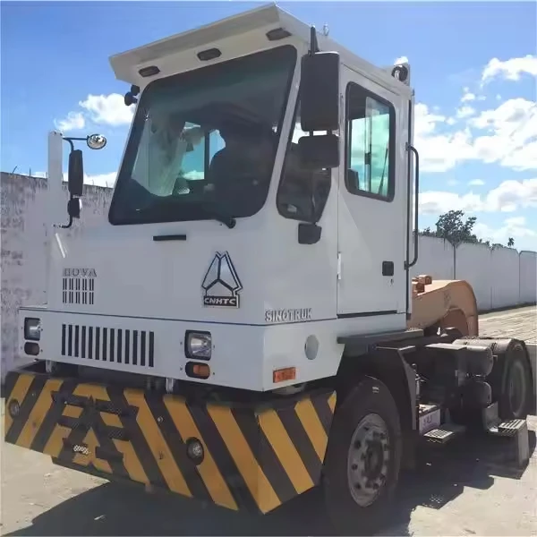 2025 Brand New Sinotruk Howo Euro 2 4X2 300Hp Port Tractor Truck High Traction for Container Yard Quay Crane Transfer
