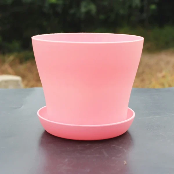 Hot Sale Garden Flower Pots Planters Home Decoration Creative Plastic Flower Pots Balcony Environmental Wholesale Plastic Pot