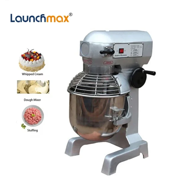 Popular Wholesale Bakery Equipment Commercial 20 Liter Stand Fork Food Cake Mixer Machines Electric Dough Planetary Food Mixers