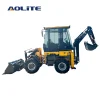 AOLITE BL35-12 Agricultural Mini 4 Wheel Backhoe China Excavator Loader 4x4 1 Ton Equipment Construction Pala Cargadora