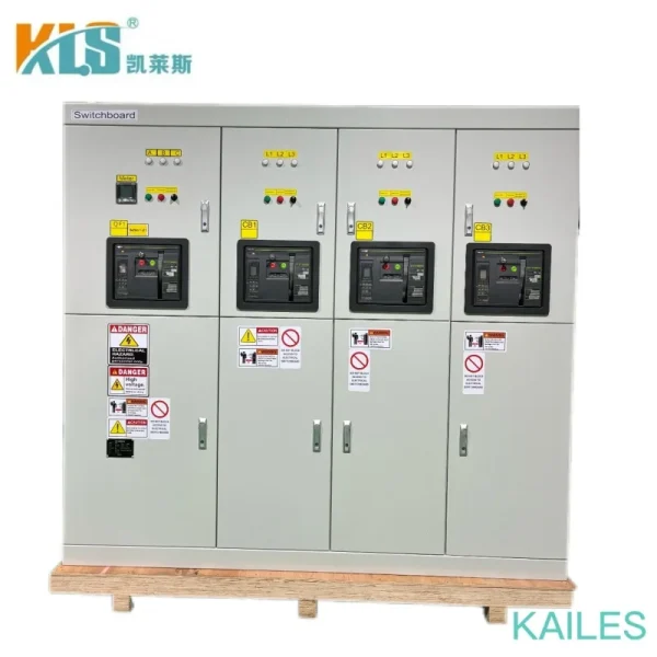 KAILES KLS Multifunctional 3000A Electrical Switchboard Panel 480Y/277V 3PH Low Voltage Distribution Switchgear KAILES KLS Multifunctional 3000A Electrical Switchboard Panel 480Y/277V 3PH Low Voltage Distribution Switchgear