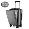 Luggage Suitcase Piece Set Carry on Abs+pc Spinner Trolley With Pocket Compartment Weekend Bag ( 20in(carry On)