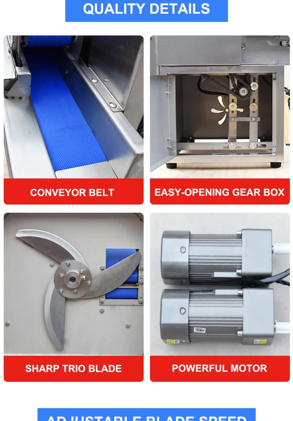 Industrial Commercial Vegetable Fruit Slicer Machine Banana and Potato Slicing Cutting Machine