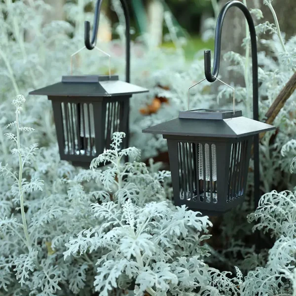 Best Quality Outdoor Solar-Powered Insect Mosquito Killer Ultraviolet Mosquito Killer Lamp for Garden
