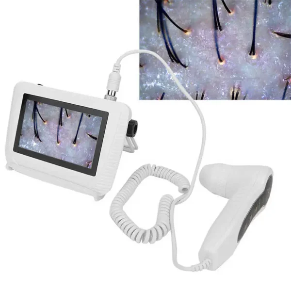 50X/200X Magnifying Skin Analyzer Beauty Products Rechargeable Hair Analyzer Oil Moisture Pigment Scalp Scanner Detector 50X/200X Magnifying Skin Analyzer Beauty Products Rechargeable Hair Analyzer Oil Moisture Pigment Scalp Scanner Detector