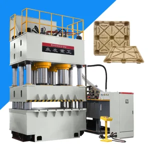 800T 1000 Ton Coconut Fiber Sawdust Pallet Making Machine Wood Chip Pallets Compressed Pallet Moulding Machine Production Line 800T 1000 Ton Coconut Fiber Sawdust Pallet Making Machine Wood Chip Pallets Compressed Pallet Moulding Machine Production Line