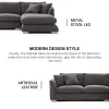Nordic Living Room Furniture L Shape Fabric Modular With Ottoman 2 Seat Sectional Sofa Nordic Living Room Furniture L Shape Fabric Modular With Ottoman 2 Seat Sectional Sofa