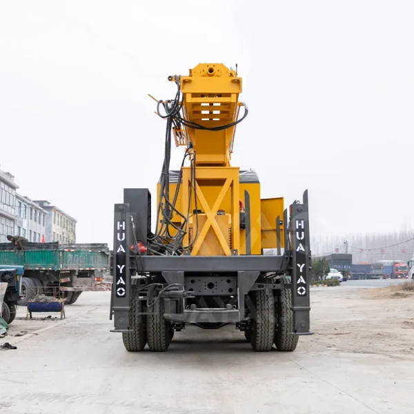 Truck Mounted Water Bore Well Drilling Machine with Air Compressor
