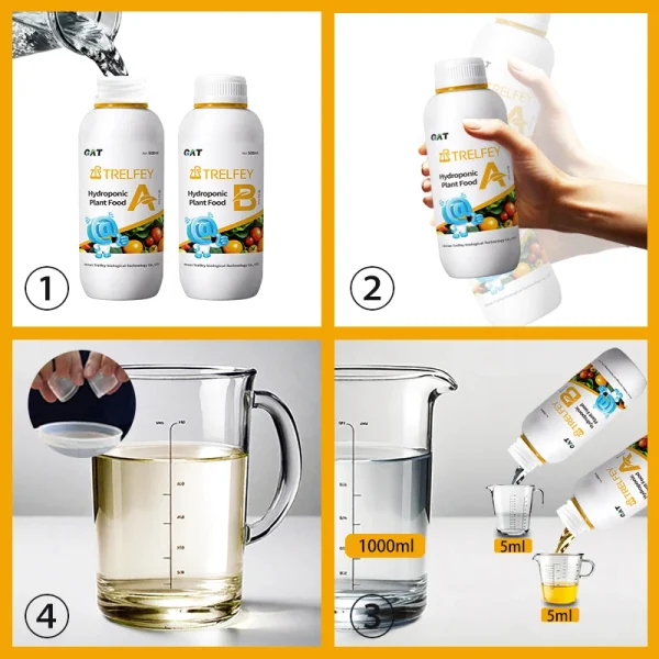 Sustainable Hydroponics Solution Nourishes Plants Supports Healthy Growth Increases Crop Quality and Quantity