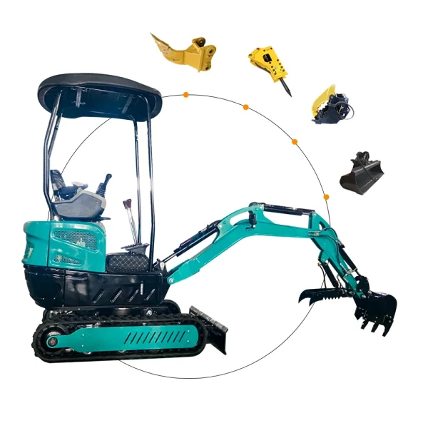 Factory Direct 1.7 Ton Excavator Loader Good Construction Machine for Sale Factory Direct 1.7 Ton Excavator Loader Good Construction Machine for Sale