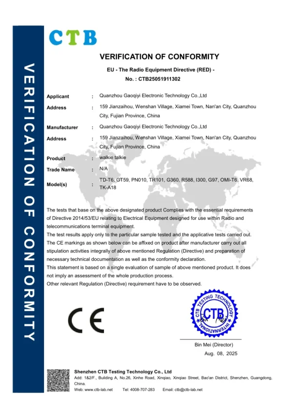 TD-C18 Global-ptt PoC Radio 4G LTE Two-Way Radio Walkie-Talkie Mobile Intercom Long Range Communication