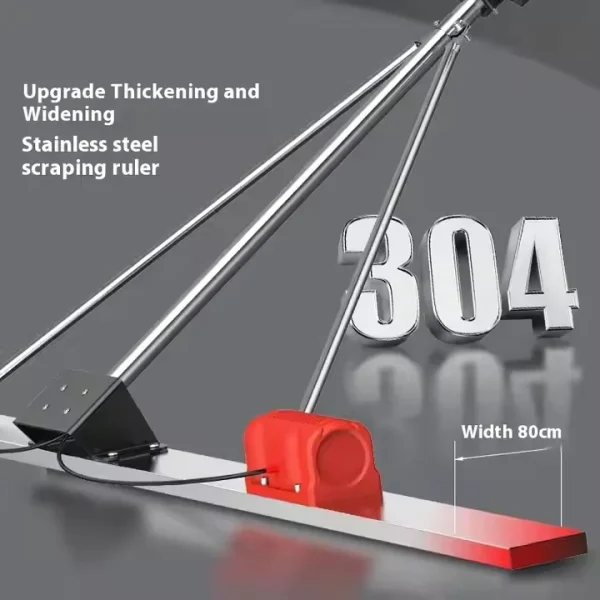 OEM 1.0m Electric Lithium Concrete Vibrator Screed Leveling Bull Float Finishing Trowel Ruler Scraper Construction Machinery