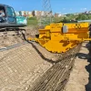 T-shape  Automatic Concrete Trench Canal Forming Machine Drainage Ditch Road Construction Machinery