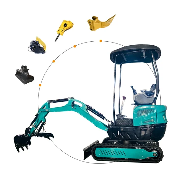 Factory Direct 1.7 Ton Excavator Loader Good Construction Machine for Sale Factory Direct 1.7 Ton Excavator Loader Good Construction Machine for Sale