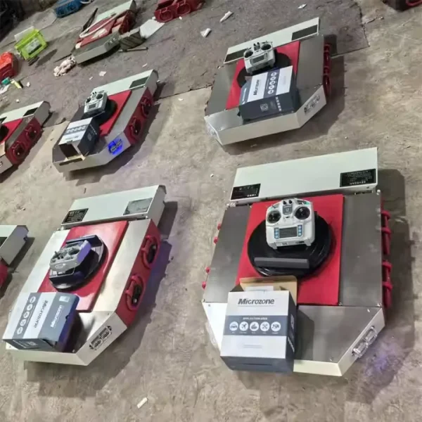 20T-50T Electric Remote Control Mobile Equipment Transport Handling tank Truck Material Handling Machine Skates Truck