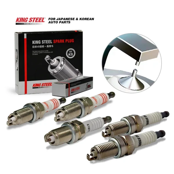 Kingsteel Wholesale Best Price Cars Engines Laser Iridium Spark Plug for Toyota Vitz Chevrolet Sail Mazda Hyundai Japanese Car