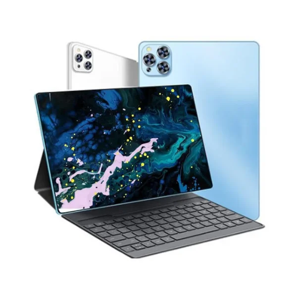 M31 10.1 Inch Android11 Tablet PC with Keyboard 12+512GB 8 Core HD Touch Screen Pad for Business 5G Tablet with Dual SIM Card