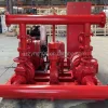 Fire Pump Set D+E+J Three System 500gpm & General Dual Power Fixed Water Supply Equipment diesel Engine Fire Fighting Water Pump