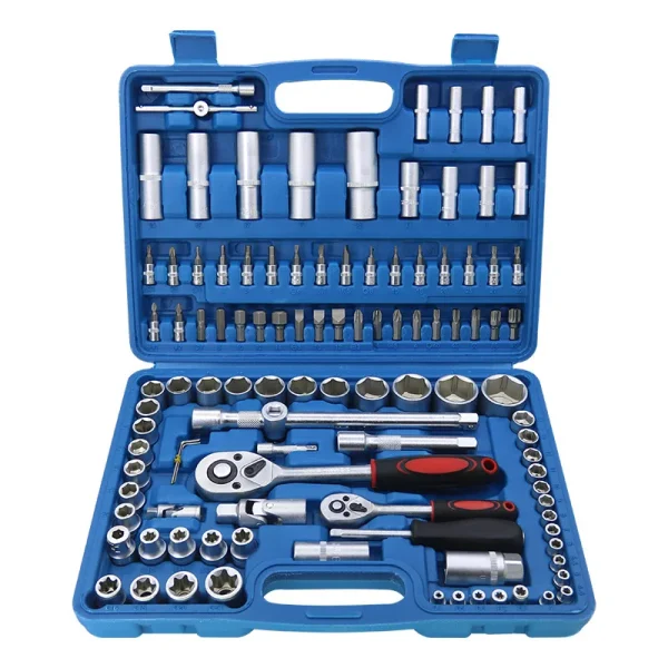 Car Repair Tool Kit 108 Piece Socket Set Car Repair Tool Screwdriver Bit Ratchet Torque Wrench Combo Auto Repairing Tool Set Car Repair Tool Kit 108 Piece Socket Set Car Repair Tool Screwdriver Bit Ratchet Torque Wrench Combo Auto Repairing Tool Set