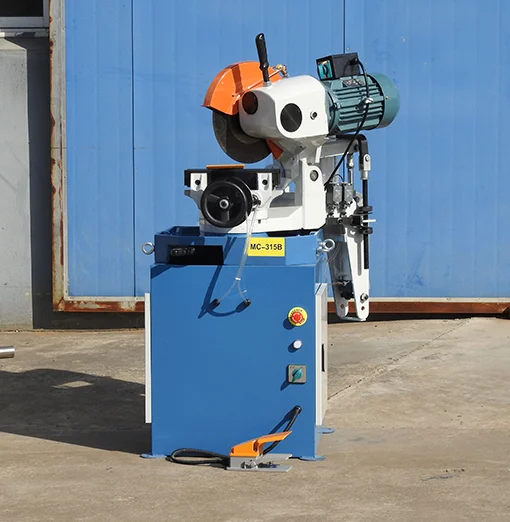 Pneumatic Pipe Cold  Cutting Machine China Industrial Pneumatic Sawing Cut Machine MC-315B