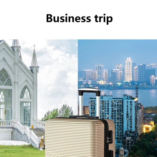 Factory Wholesale Travel Luggage Sets PP Luggage 3 Piece Lightweight Large Capacity Trolley Luggage Suitcase