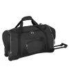 Hot Sell 22 Inch Waterproof Polyester Rolling Duffle Bag Unisex Gender Travel Airport Luggage Trolley Lock Spinner Carry-on
