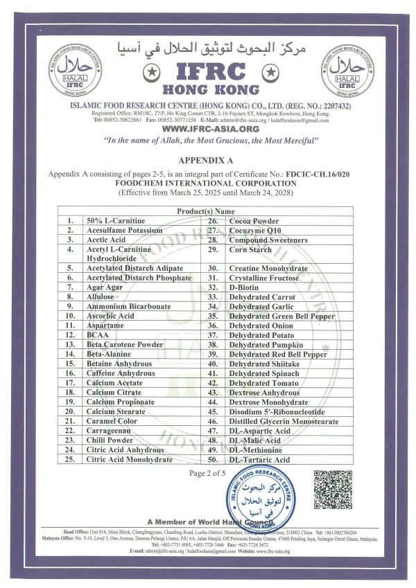 25KG/CTN Food Grade Creatine Monohydrate Amino Acids Raw Material Creatina