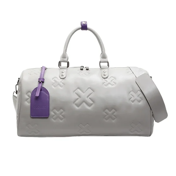 New Custom Embossed Fashion Travel Bag Large-capacity Hand Luggage Bag Sports Fitness Bag