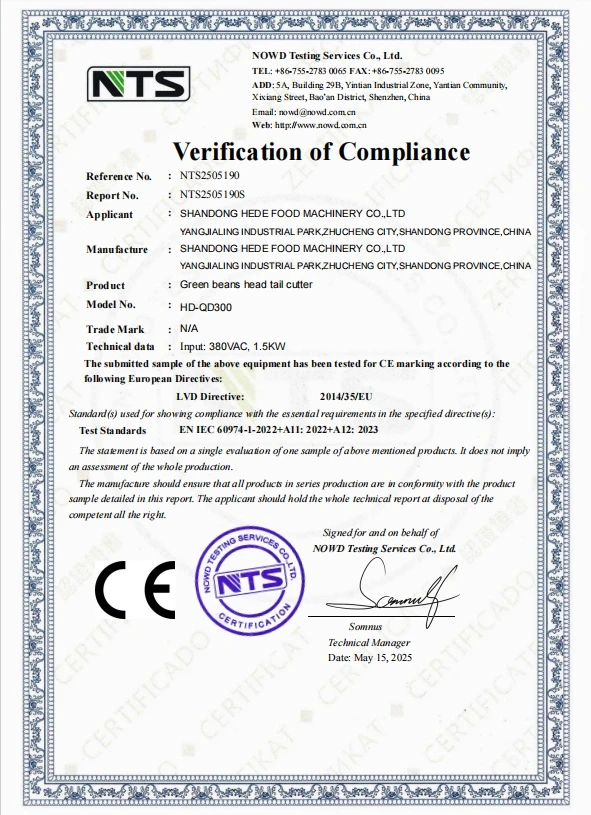 Industrial Machinery Fully Automatic Green Bean Cutting Machine Low Price Automatic Green Bean Cutting Machine