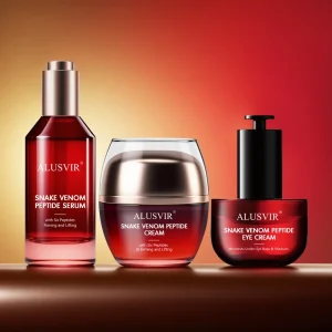 Private Label Beauty Skincare Products Snake Venom Peptide Anti Aging Wrinkles Firming Tightening Face Skin Care Set for Women