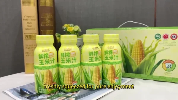Vegetable Juice High Quality Corn Cereal Drink China Origin Export 100% Pure Natural Tastes Corn Juice