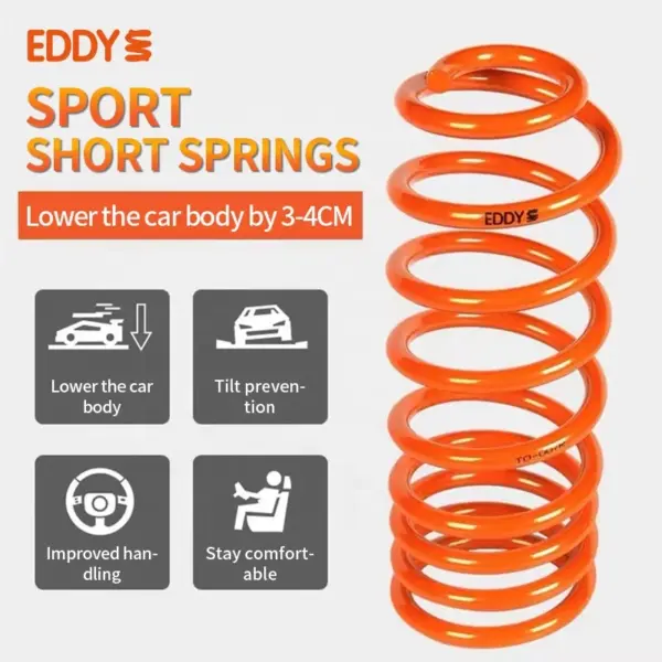 EDDYSTAR Factory Price Newest Popular High Strength Coil Springs Car Shock Spring for Honda City