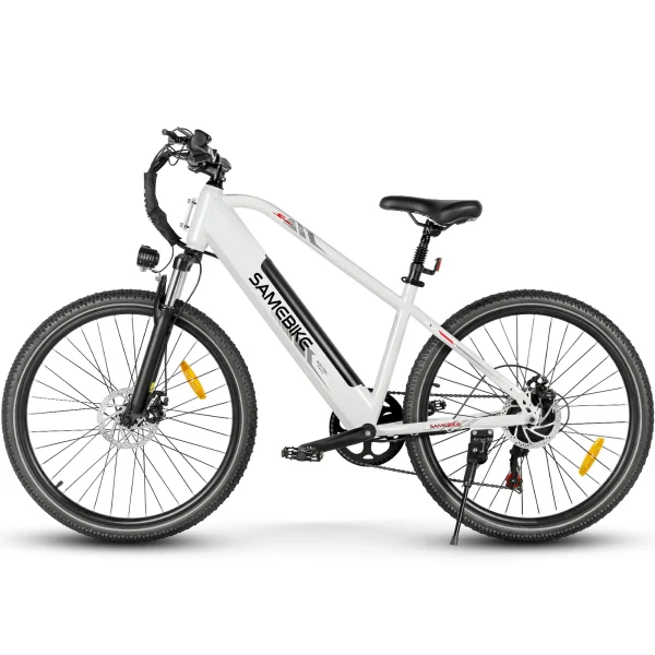 SAMEBIKE 27.5 Inch 36V 15AH Lithium Battery 7 Speeds Off Road Electric City Bicycle  250W City Ebike