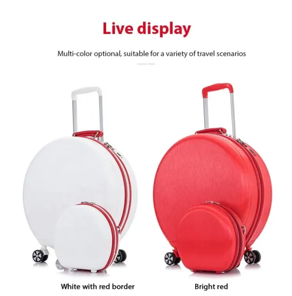 Hot-selling Portable 20 Inch Cute Round Suitcase Kids Luggage with Best Price for Travel Trip Kids Luggage in Stock