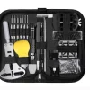 112-in-1 Watch Repair Tool Kit with Hard Case Screwdriver and Spring Bar Tool Set Watch Band Link Pin Tool OEM Customizable