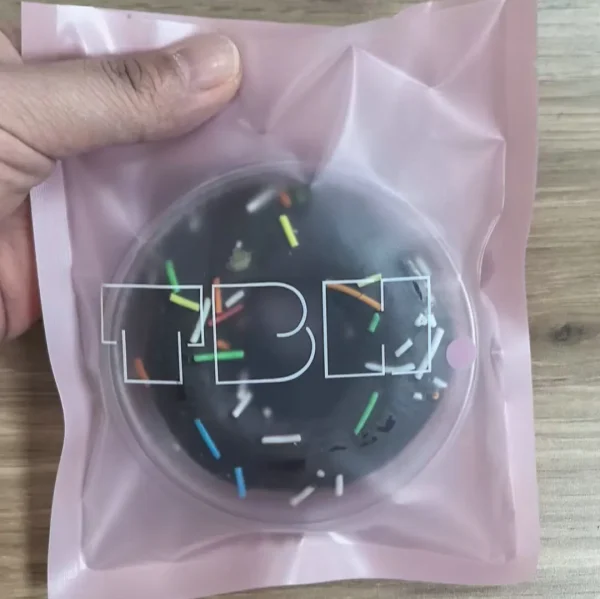 Supplier Custom Packaging Candy Biscuits Food Cookies Heat Seal Ziplock Frosted Printing Plastic Bags With Tear