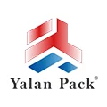 Yalanpack Logo Color Stretch Film Plastic Wrapping Roll Print Packaging Free Transparent Moisture Proof Soft Lldpe Stretch Wrap Casting