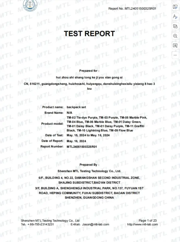 Multi-functional Waterproof 3PCS Bookbag Set for Primary School Students Cute Cartoon Schoolbags for Kids Girls Backpack